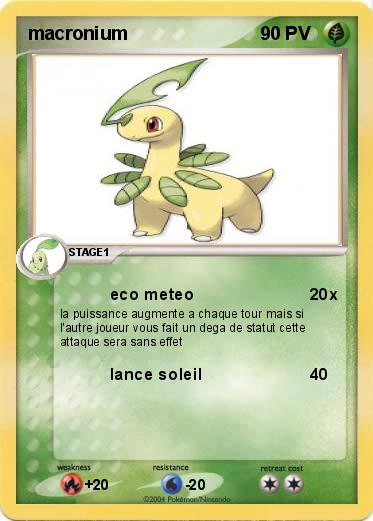 Pokemon macronium