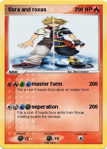 Pokemon Sora and roxas