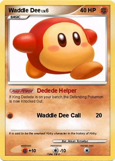 Pokemon Waddle Dee