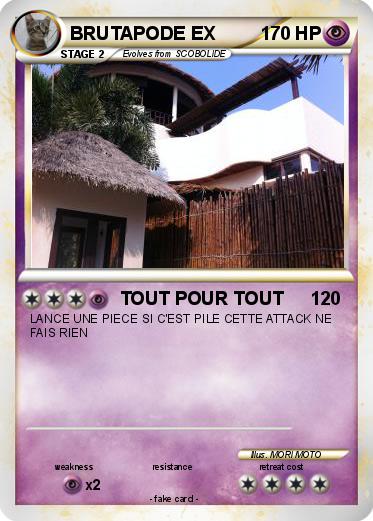 Pokemon BRUTAPODE EX
