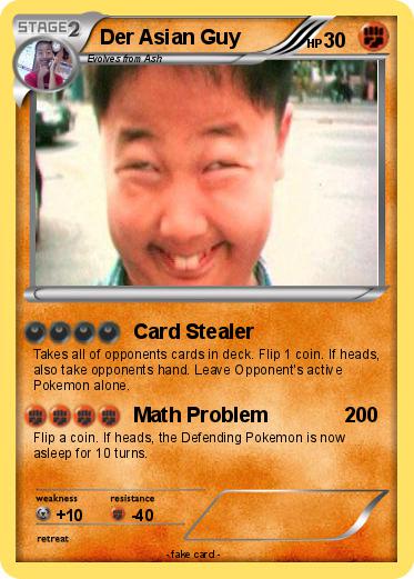 Pokemon Der Asian Guy