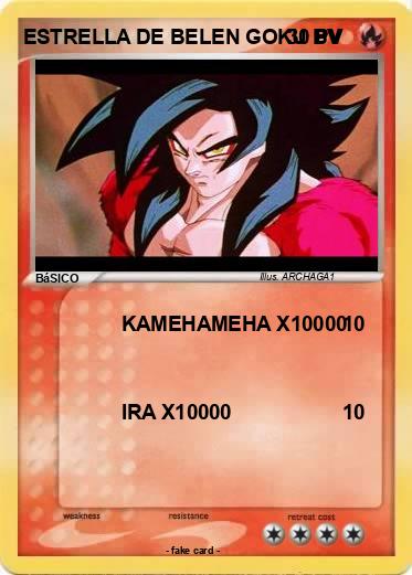 Pokemon ESTRELLA DE BELEN GOKU BV
