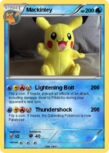 Pokemon Mackinley