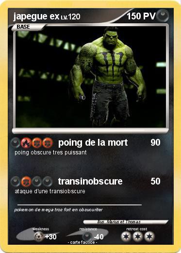 Pokemon japegue ex