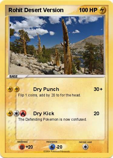 Pokemon Rohit Desert Version