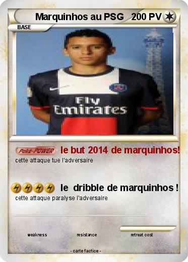 Pokemon Marquinhos au PSG