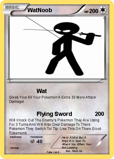 Pokemon WatNoob