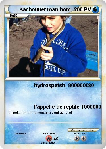 Pokemon sachounet man hom.