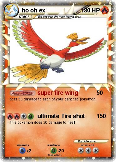 Pokemon ho oh ex