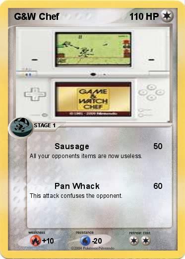 Pokemon G&W Chef