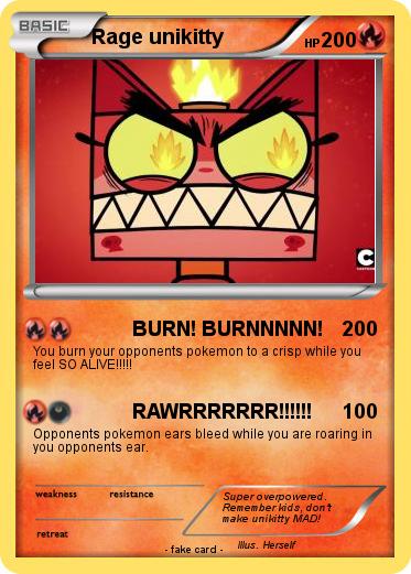 Pokemon Rage unikitty