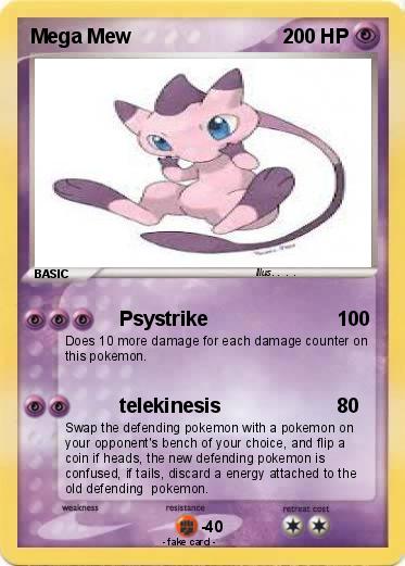 Pokemon Mega Mew