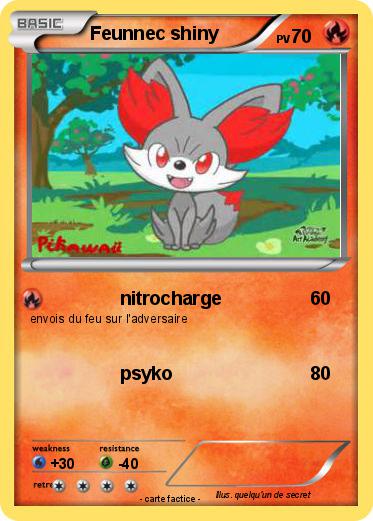 Pokemon Feunnec shiny