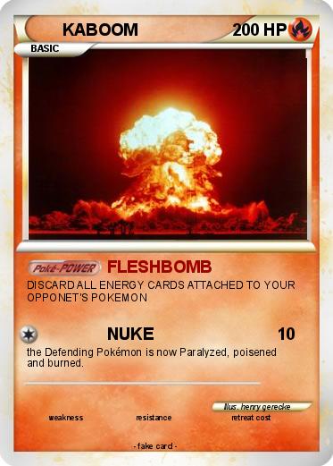 Pokemon KABOOM