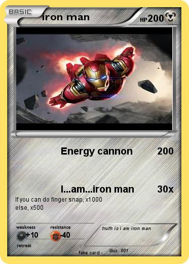 Pokemon iron man