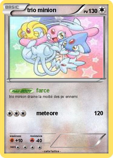 Pokemon trio minion
