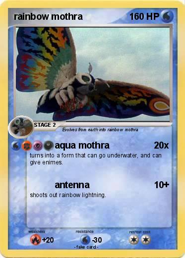 Pokemon rainbow mothra