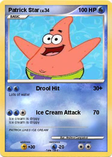 Pokemon Patrick Star