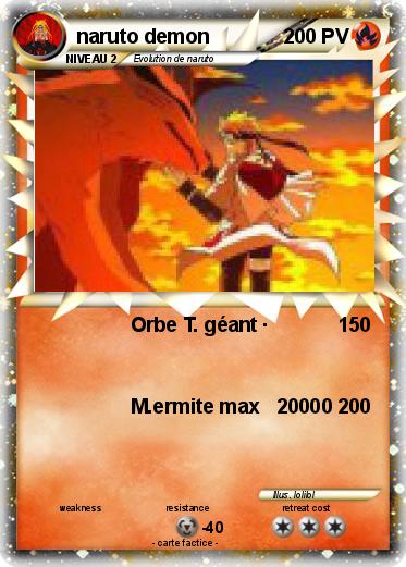 Pokemon naruto demon