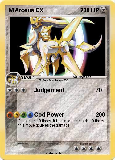 Pokemon M Arceus EX