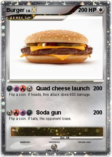 Pokemon Burger