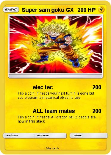 Pokemon Super sain goku GX