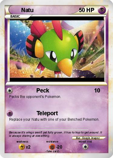 Pokemon Natu