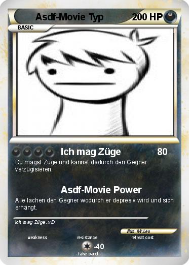 Pokemon Asdf-Movie Typ