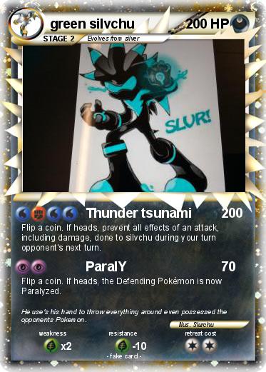 Pokemon green silvchu