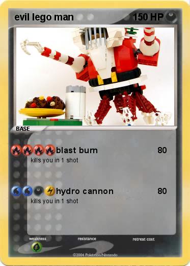 Pokemon evil lego man