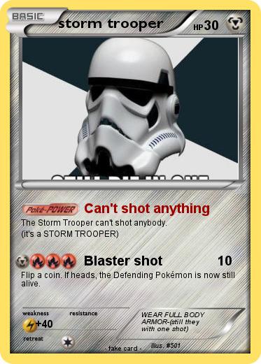 Pokemon storm trooper