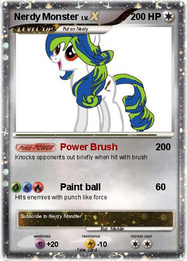 Pokemon Nerdy Monster