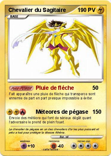 Pokemon Chevalier du Sagitaire