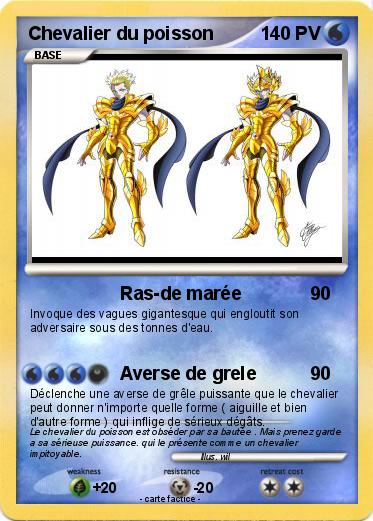 Pokemon Chevalier du poisson