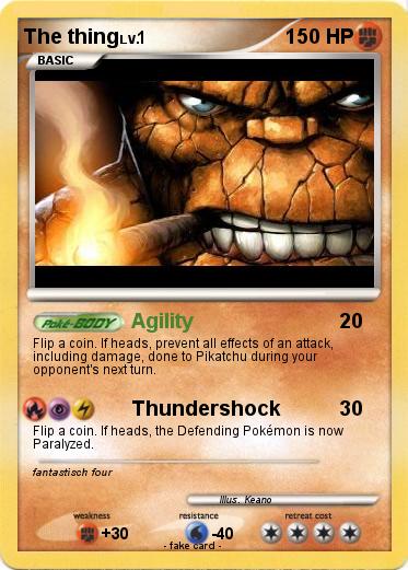 Pokemon The thing