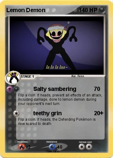 Pokemon Lemon Demon