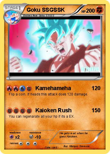 Pokemon Goku SSGSSK