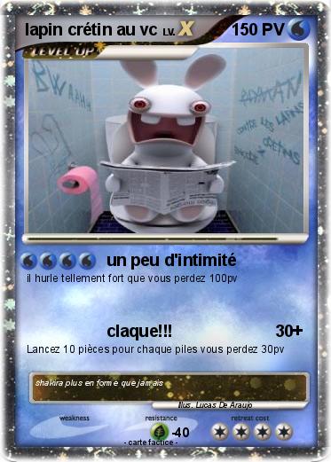 Pokemon lapin crétin au vc