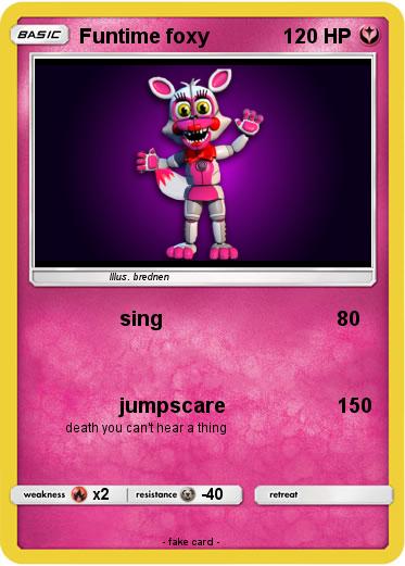 Pokemon Funtime foxy