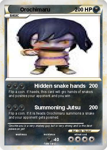 Pokemon Orochimaru