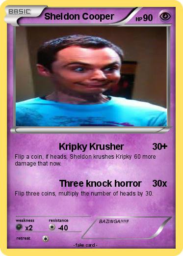 Pokemon Sheldon Cooper