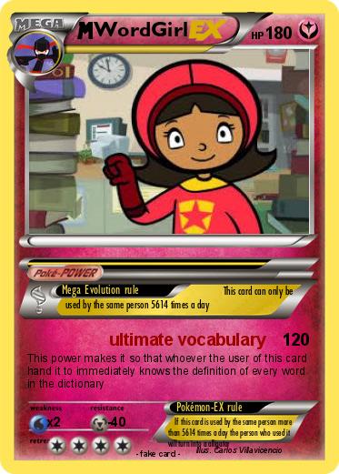 Pokemon WordGirl