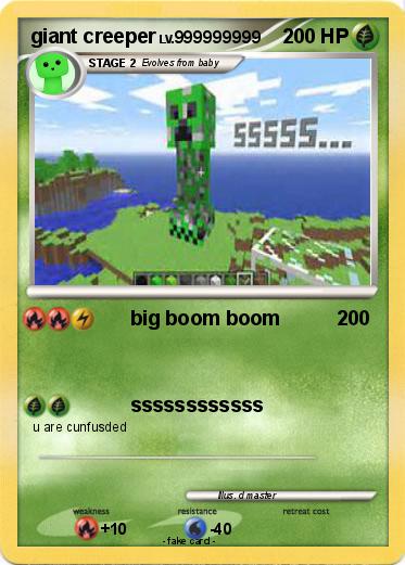Pokemon giant creeper