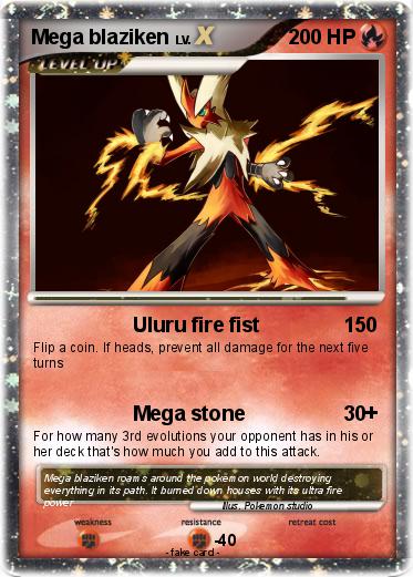Pokemon Mega blaziken