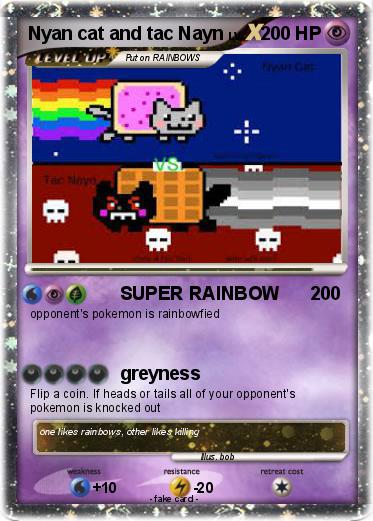 Pokemon Nyan cat and tac Nayn