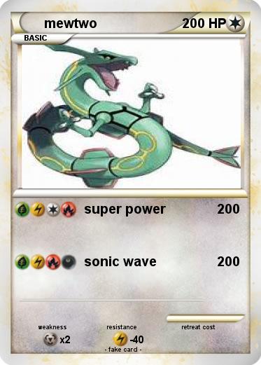 Pokemon mewtwo