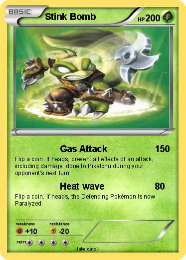 Pokemon Stink Bomb