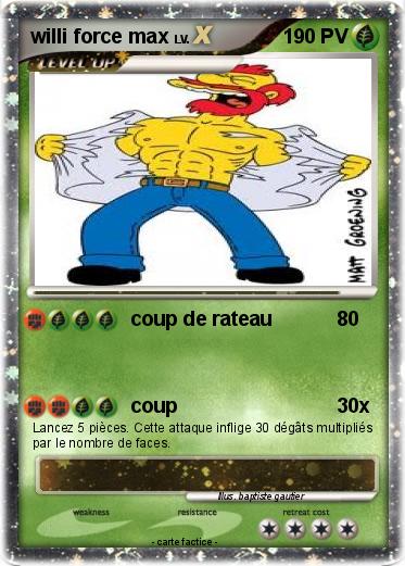 Pokemon willi force max