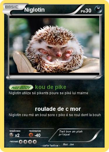 Pokemon Niglotin