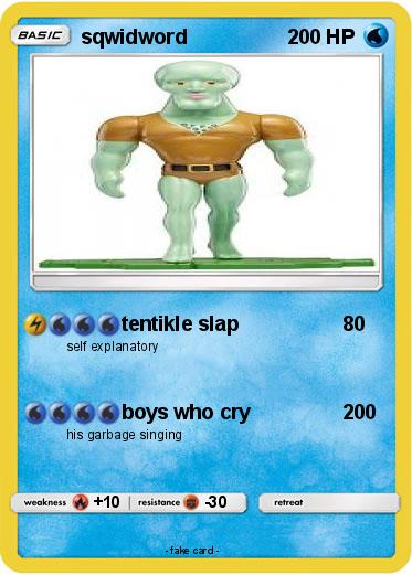 Pokemon sqwidword